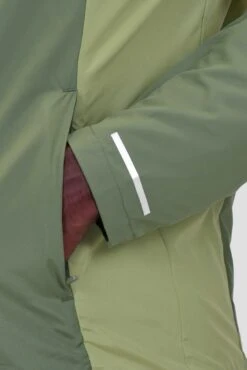 Trail Windbreaker - Khaki Green Multi 7 Trail Windbreaker - Khaki Green Multi -MONTIREX CLOHTING SALE TRAIL 3.0 WINDBREAKER KHAKI GREEN MULTI sleeve detail