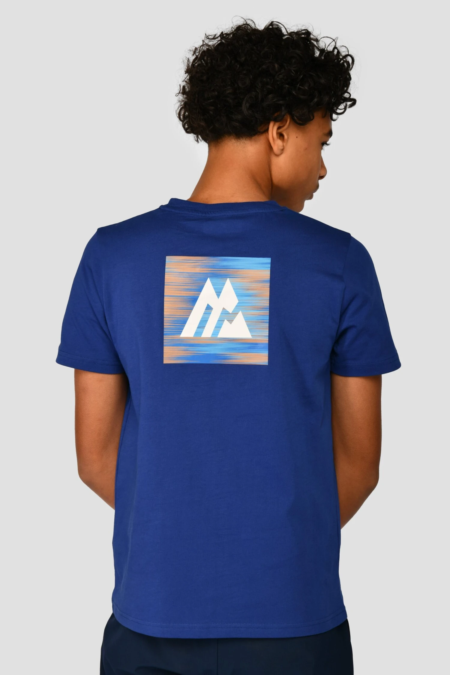 Junior Trail Box T-Shirt - Marine Blue Junior Trail Box T-Shirt - Marine Blue -MONTIREX CLOHTING SALE TRAIL BOX TEE MARINE BLUE close backk scaled