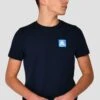 Junior Trail Box T-Shirt - Midnight Blue 2 Junior Trail Box T-Shirt - Midnight Blue -MONTIREX CLOHTING SALE TRAIL BOX TEE MIDNIGHT BLUE close FRONT