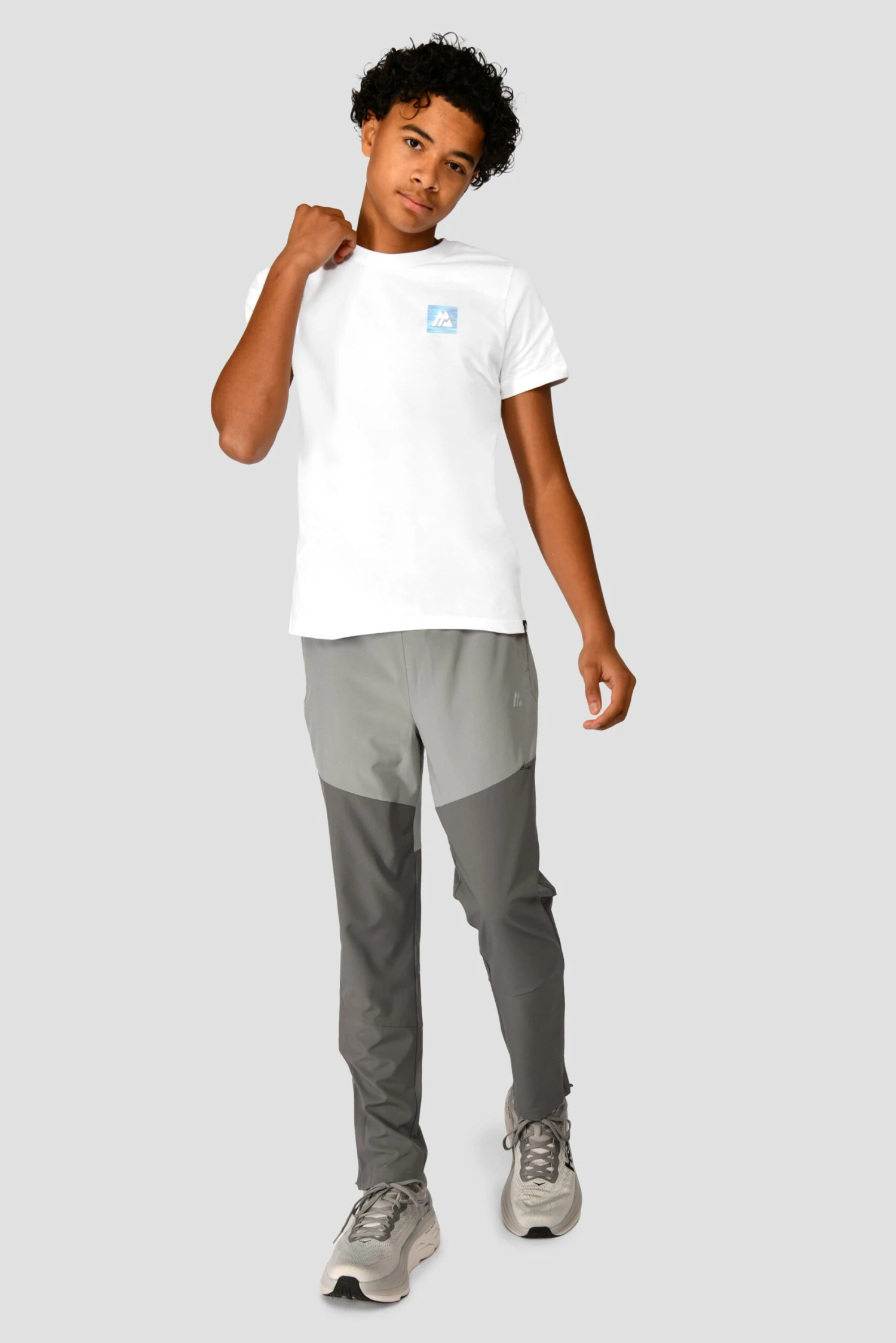 Junior Trail Box T-Shirt - White Junior Trail Box T-Shirt - White -MONTIREX CLOHTING SALE TRAIL BOX TEE WHITE front scaled