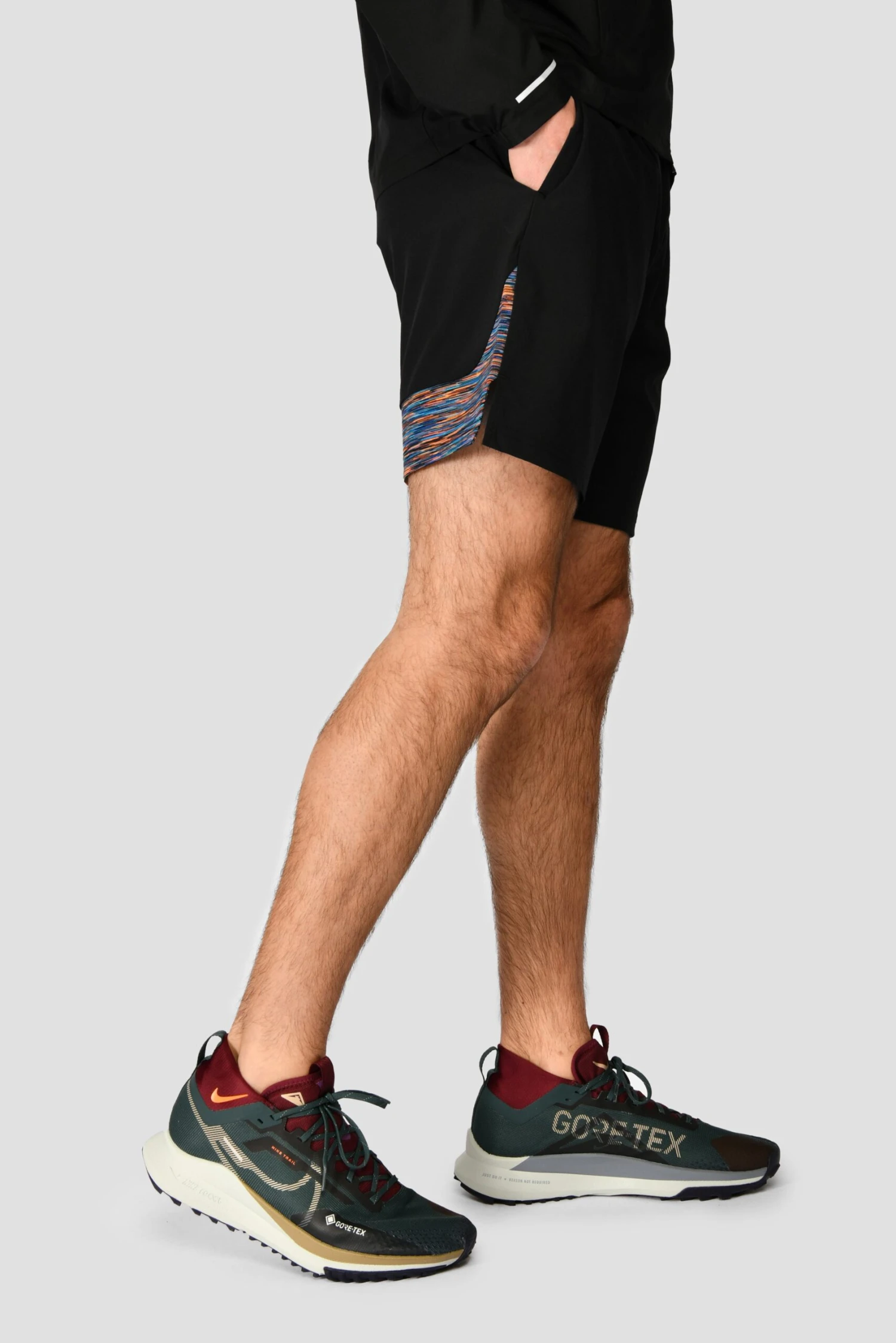 Trail Panel 2.0 Short - Black/Blue/Orange Trail Panel 2.0 Short - Black/Blue/Orange -MONTIREX CLOHTING SALE TRAIL PANEL 2.0 SHORT BLACK SAFETY ORANGE MAYA BLUE side oher scaled