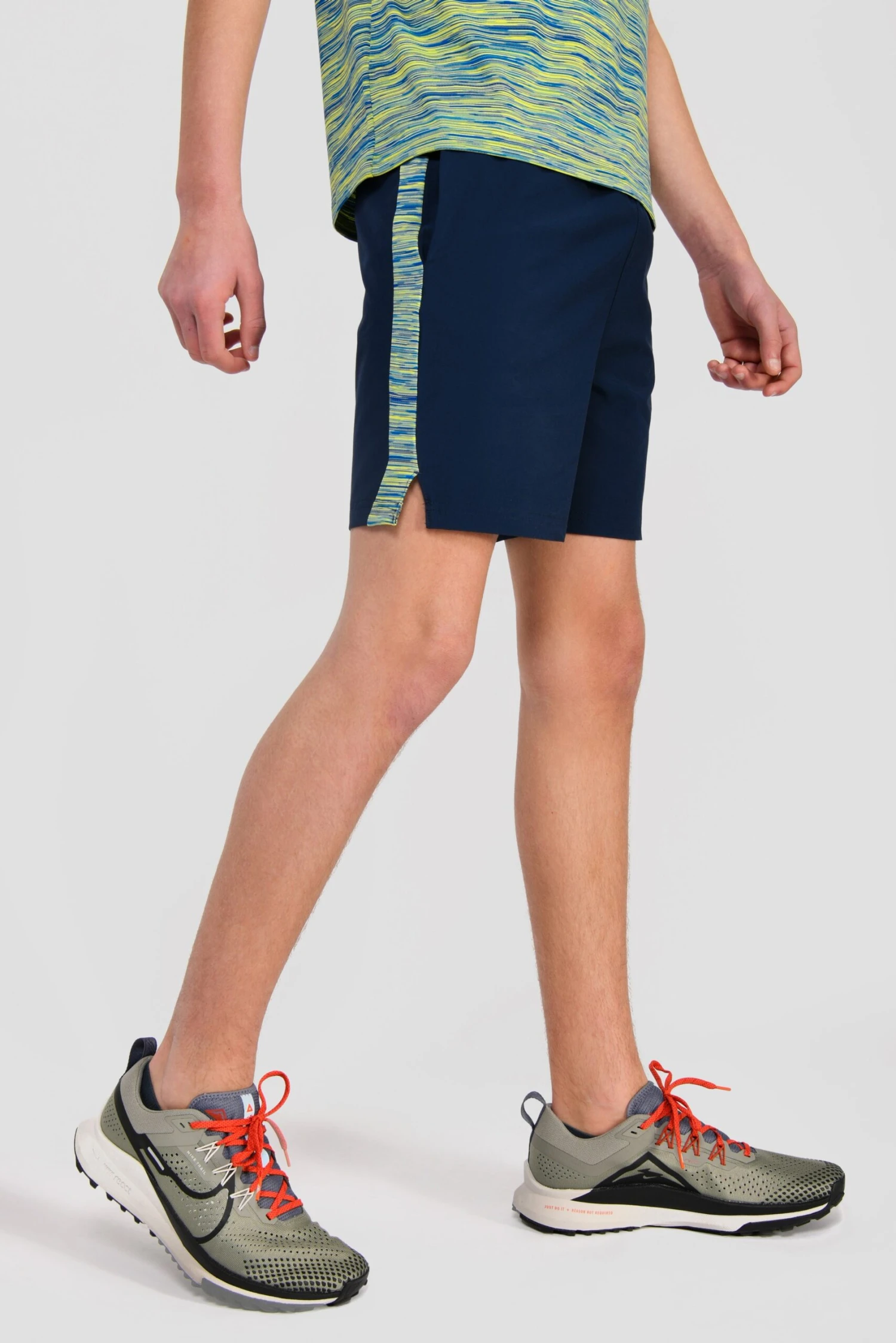 Junior Trail Panel Short - Navy/Neon Blue/Lime Junior Trail Panel Short - Navy/Neon Blue/Lime -MONTIREX CLOHTING SALE TRAIL PANEL SHORT MIDNIGHT BLUE NEON BLUE LIME FROST side other scaled