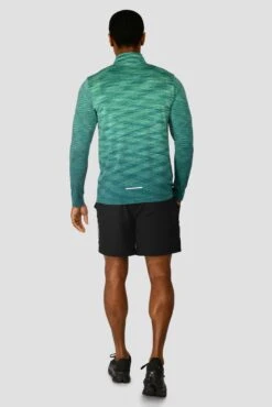 Trail Seamless 1/4 Zip - Mountain Meadow/Deep Sea 5 Trail Seamless 1/4 Zip - Mountain Meadow/Deep Sea -MONTIREX CLOHTING SALE TRAIL SEAMLESS 1 4 ZIP MOUNTAIN MEADOW DEEP SEA back