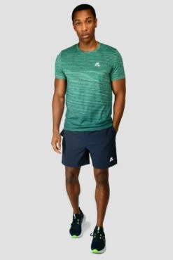 Trail Seamless T-Shirt - Mountain Meadow/Deep Sea 4 Trail Seamless T-Shirt - Mountain Meadow/Deep Sea -MONTIREX CLOHTING SALE TRAIL SEAMLESS T SHIRT MOUNTAIN MEADOW DEEP SEA front
