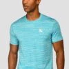 Trail 2.0 T-Shirt - Neon Blue/White