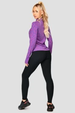 Women's Trail 2.0 1/4 Zip - Purple/Blue -MONTIREX CLOHTING SALE TRAIL2.01 4ZIP PURPLE ELECTRICPURPLE NEONBLUE SHOCKINGPINK back