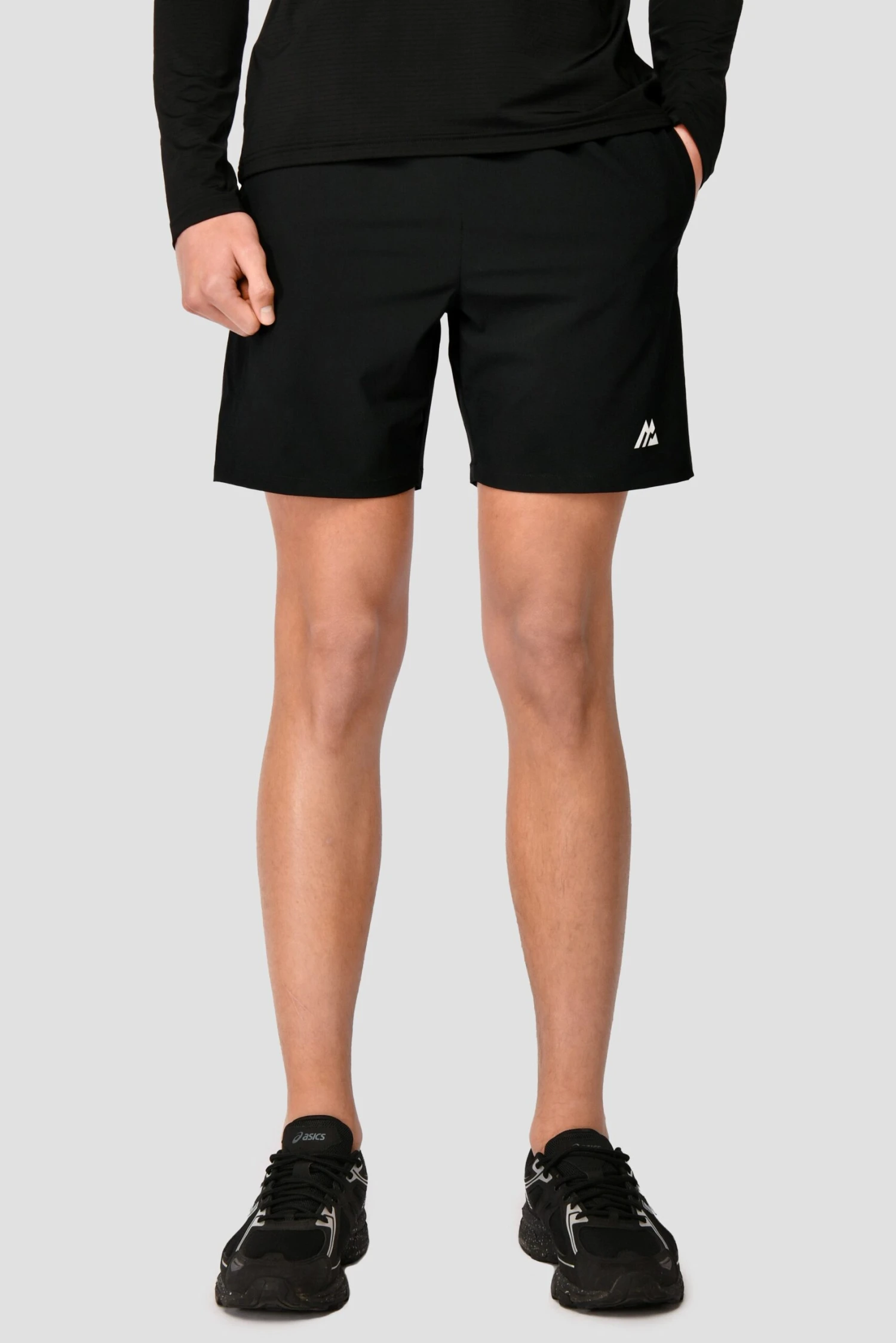 Junior Track 2.0 Short - Black Junior Track 2.0 Short - Black -MONTIREX CLOHTING SALE Track 2.0 Short Black Close Front scaled