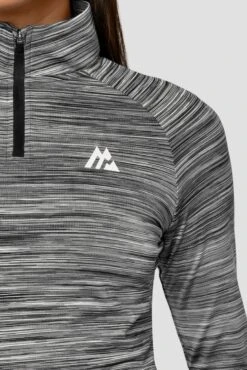 Trail 2.0 1/4 Zip - Black/Grey Multi -MONTIREX CLOHTING SALE Trail 1 4 Zip GREY BLACK WHITE Close