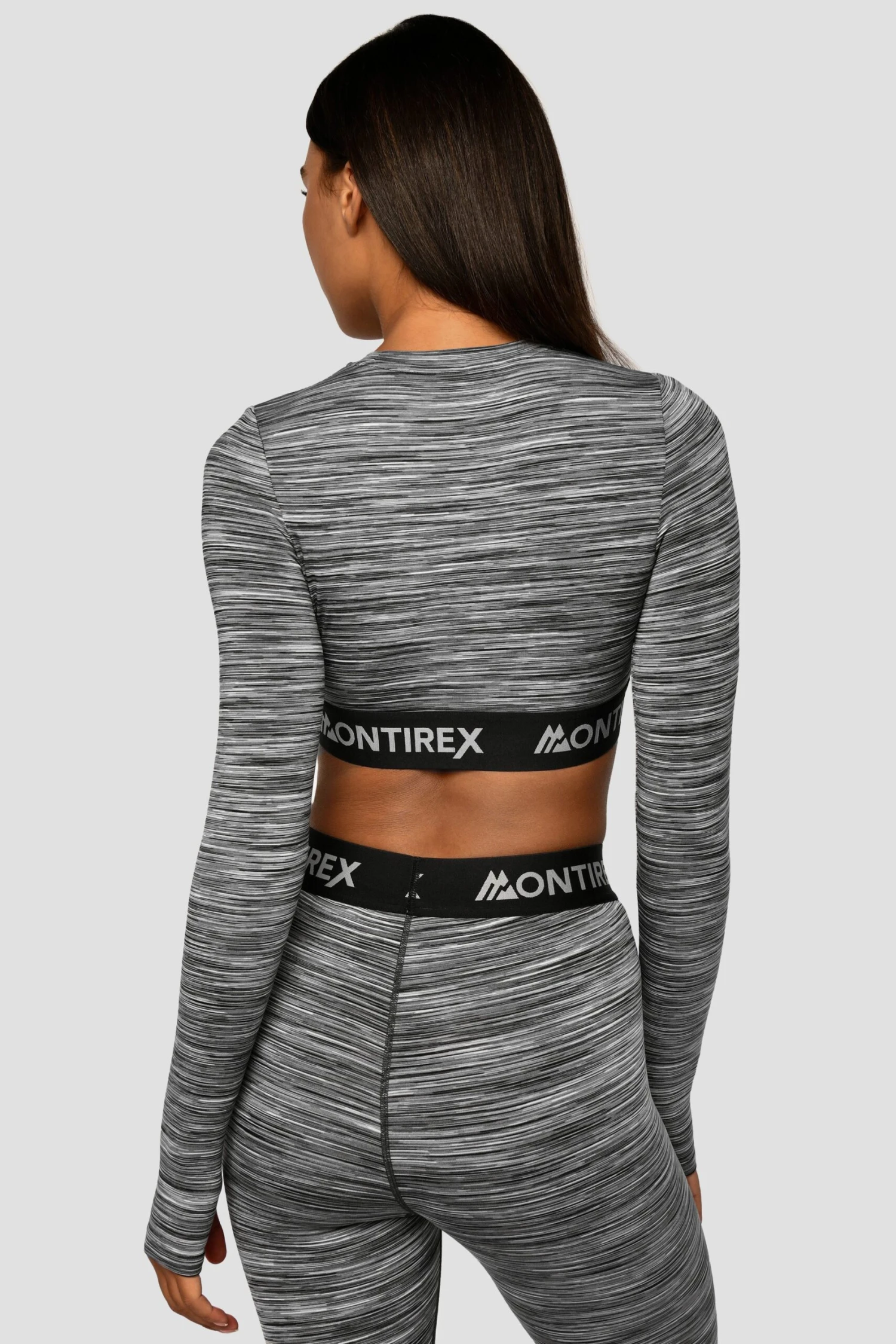 Trail Icon Long Sleeve Crop - Black/Grey Multi Trail Icon Long Sleeve Crop - Black/Grey Multi -MONTIREX CLOHTING SALE Trail Icon LS Crop GREY BLACK WHITE Close Back scaled