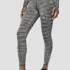 Trail Icon Legging - Black/Grey Multi -MONTIREX CLOHTING SALE Trail Icon Legging GREY BLACK WHITE Side 1