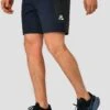 Ultra Woven Short - Midnight Blue/Space Blue -MONTIREX CLOHTING SALE ULTRA WOVENSHORT MIDNIGHT BLUE SPACE BLUE side logo