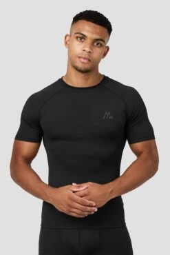 MTX Run Tempo Base Layer T-Shirt - Black