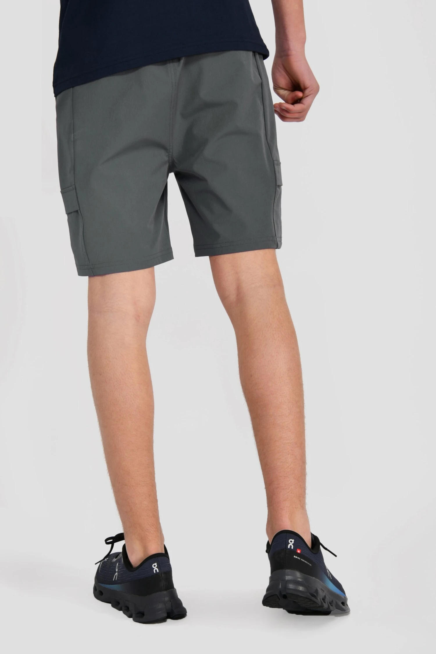 Junior Utility Cargo Short - Cement Grey Junior Utility Cargo Short - Cement Grey -MONTIREX CLOHTING SALE UTILITY CARGO SHORT CASTLEROCK back scaled