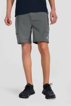 Junior Utility Cargo Short - Cement Grey 6 Junior Utility Cargo Short - Cement Grey -MONTIREX CLOHTING SALE UTILITY CARGO SHORT CASTLEROCK front