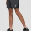 Vista Short - Asphalt/Black 2 Vista Short - Asphalt/Black -MONTIREX CLOHTING SALE VISTA SHORT ASPHALT BLACK BEAUTY ASPHALT BLACK close side logo