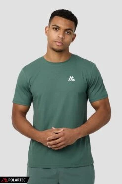 Peak Gridded Polartec® T-Shirt - Dolphin